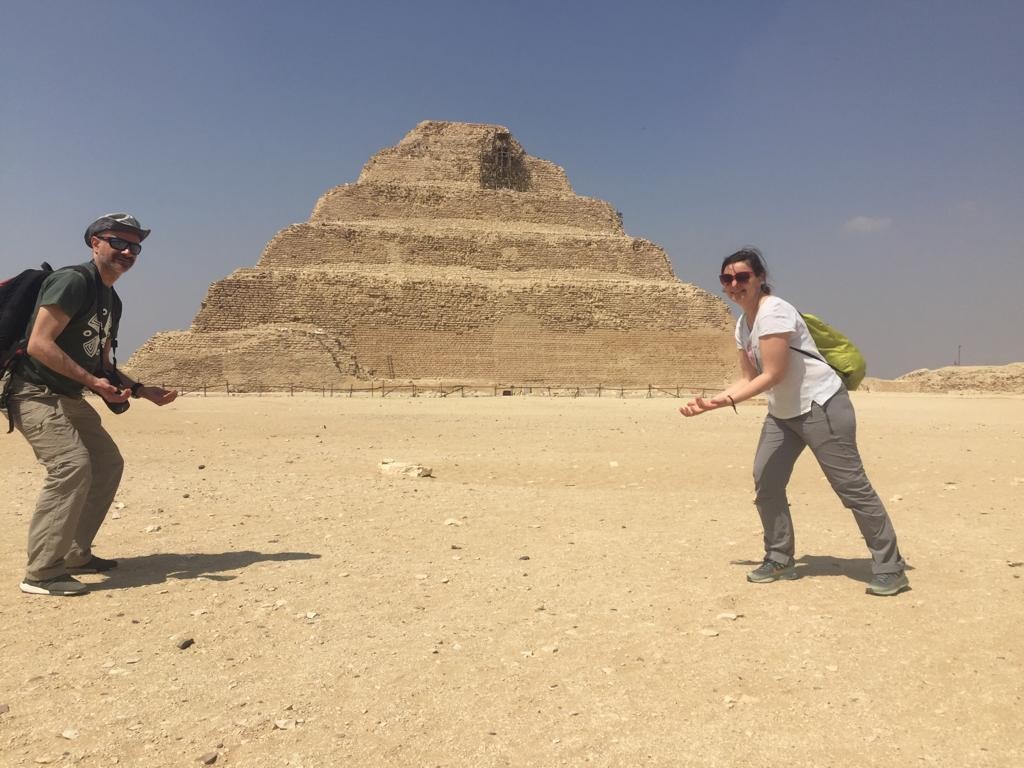 EGYPT THE STEP PYRAMID SAQQARA | ZOCER FUNERARY COMPLEX