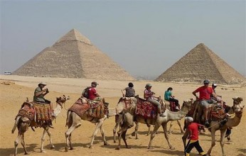Pyramids of Giza & Khan El Khalili Bazaars.