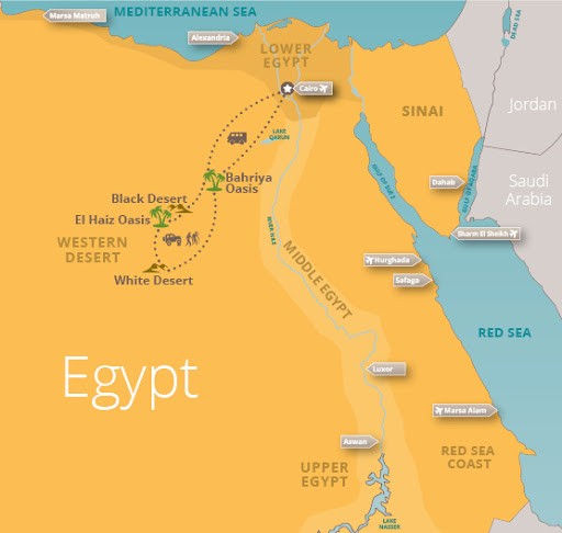 The White and Black Desert tour , Egypt Safari | Egypt Us tours